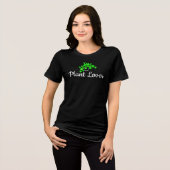 Plant Lover Tri-Blend Shirt (Vorderseite voll)