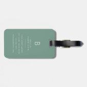 Plant Luggage Tags Gepäckanhänger (Rückseite horizontal)