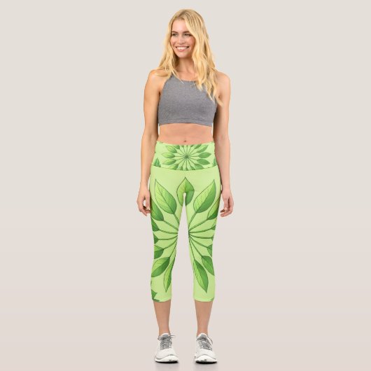 Plant Medicine Capri Leggings (Vorderseite)
