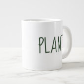 PLANT Minimalist Gardener White Coffee Mug Jumbo-Tasse (Vorderseite Rechts)
