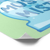 Plant mister misting pot plants poster (Ecke)