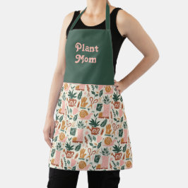 Plant Mom Cute Gardening Gift Schürze
