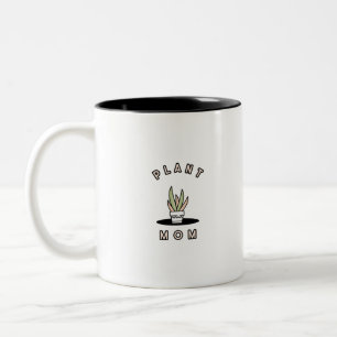 Plant Mom Zweifarbige Tasse