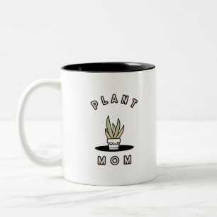 Plant Mom Zweifarbige Tasse