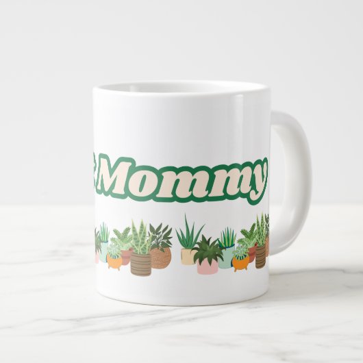 Plant Mommy Jumbo Mug Jumbo-Tasse (Vorderseite Rechts)