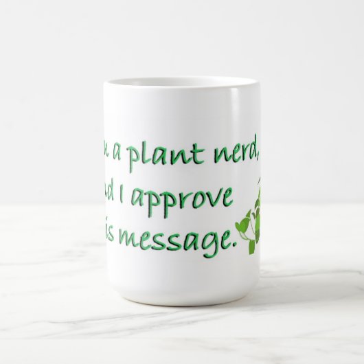 Plant Nerd Mug Kaffeetasse (Mittel)