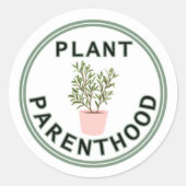 Plant Parenthood Stickers (Vorderseite)