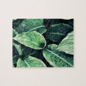 Plant Print Groen Kunst Green Art Puzzle (Horizontal)