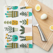 Plant Wall Geschirrtuch (Viertel Falte)