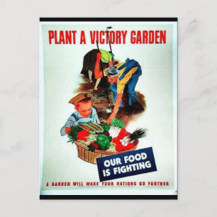 Planta Victory Garden Postkarte