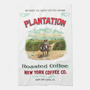 Plantage Röstkaffee Geschirrtuch