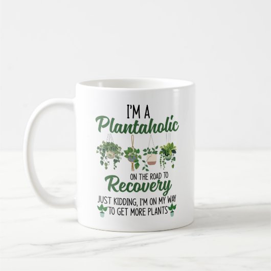 plantaholisch kaffeetasse (Links)