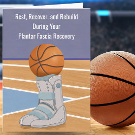 Plantar Fascia Recovery With Basketball Karte