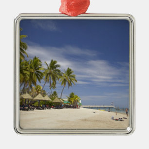Plantation Island Resort, Malolo Lailai Insel Ornament Aus Metall
