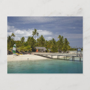 Plantation Island Resort, Malolo Lailai Insel Postkarte