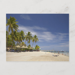 Plantation Island Resort, Malolo Lailai Insel Postkarte