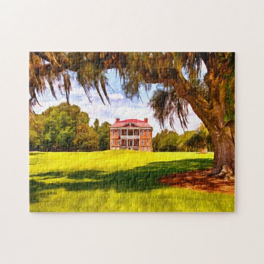 Plantationshaus South Carolina. Puzzle (Horizontal)
