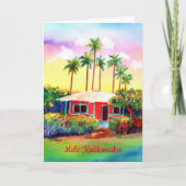 Plantationshaus Weihnachtsstil Karte (Vorderseite)