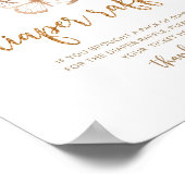 Plantentaucher-Plakette Poster (Ecke)