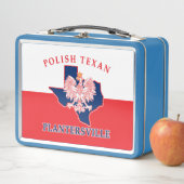 Plantersville Polnisch Texan Metall Brotdose (Beispiel)