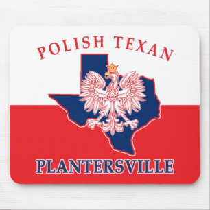 Plantersville Polnisch Texan Mousepad