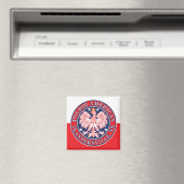 Plantersville Texas Polnischer Adler Magnet (In Situ (Geschirrspüler))
