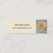 Plantes ~ Visitenkarte Slim (Rückseite)