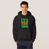 Plants And Weights Thats All It Takes Vegan Weight Hoodie (Vorne ganz)