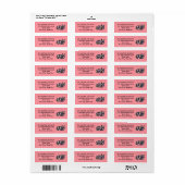 Plants Safe for Cats Painting Address Labels (Vorne)