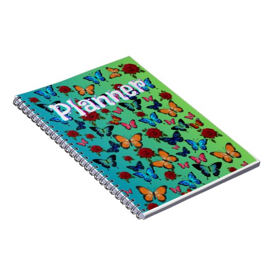 Plantschmetterling Notizblock (Rechte Seite)