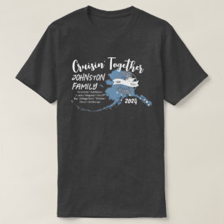Planung der Alaskan Ferien Kreuzfahrt T-Shirt