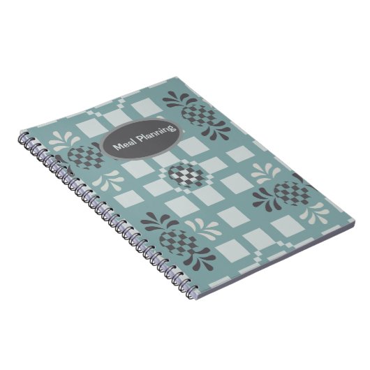 Planung der Mahlzeiten Notizblock (Rechte Seite)