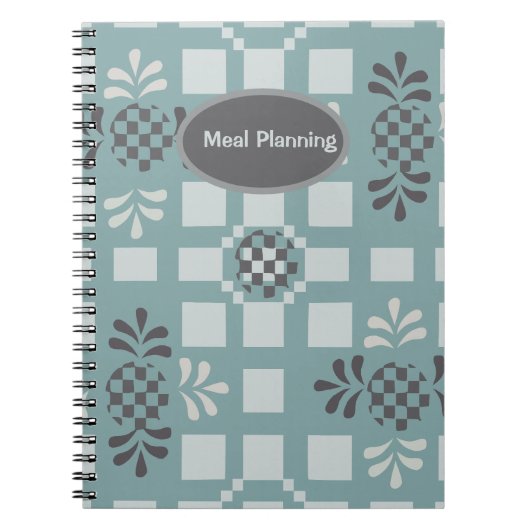 Planung der Mahlzeiten Notizblock (Vorderseite)