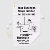 Planung für Installations- und Heizungstechnik Golfhandtuch (Insitu)