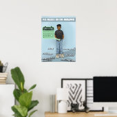 Planung und Zeitmanagement (Matte) Poster (Heimbüro)