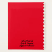 PLANUNG "VATER CHRISTMAS" 2025 PLANER (Rückseite)