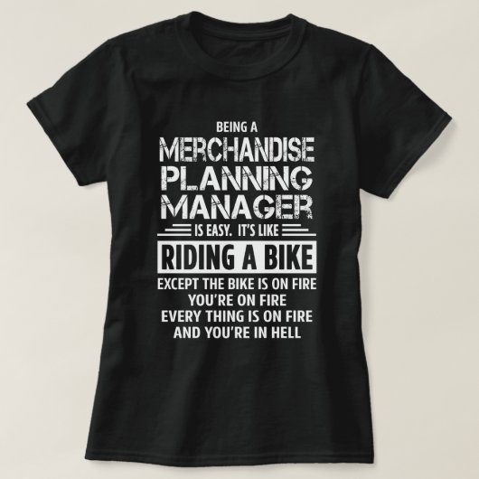 Planungs-Manager T-Shirt (Design vorne)