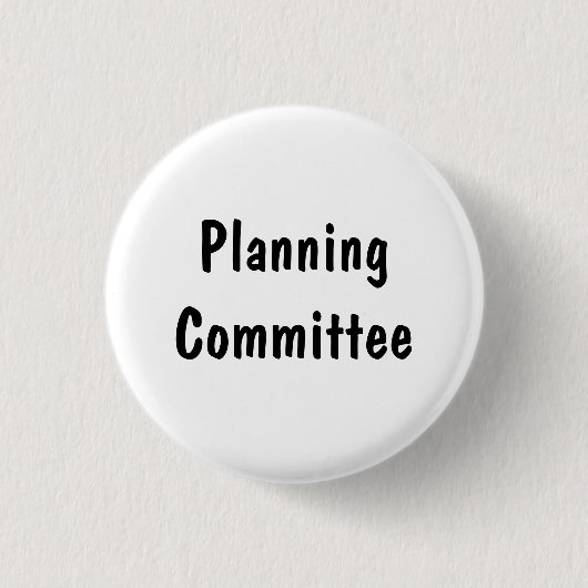 Planungsausschuss Button (Vorderseite)