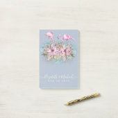 PLANUNGSGaben für Bride - Flamingo Thema Post-it Klebezettel (Auf Schreibtisch)