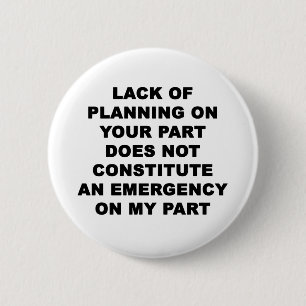 Planungsmangel Button