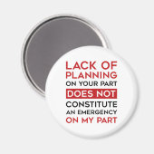 Planungsmangel Magnet (Vorderseite/Rückseite)