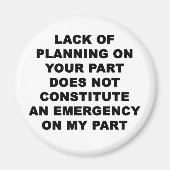 Planungsmangel Magnet (Vorne)