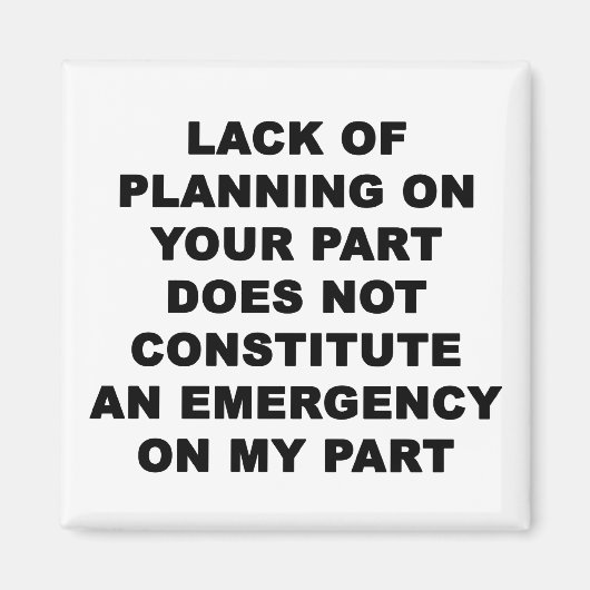 Planungsmangel Magnet (Vorne)