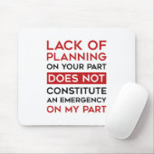 Planungsmangel Mousepad (Mit Mouse)