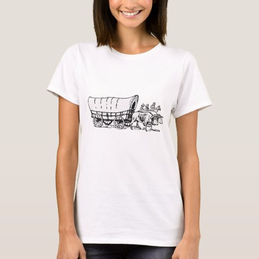 Planwagen T-Shirt (Vorderseite)