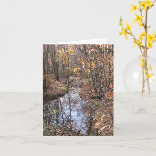 Plappernder Bach Karte (Gelbe Blume)