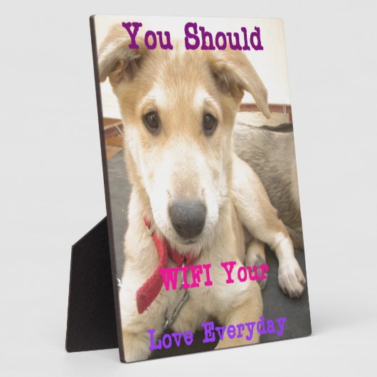 Plaque Fotoplatte (Seite)