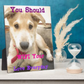 Plaque Fotoplatte (Seite)