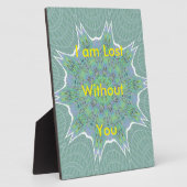 Plaque Fotoplatte (Seite)