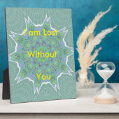 Plaque Fotoplatte (Seite)